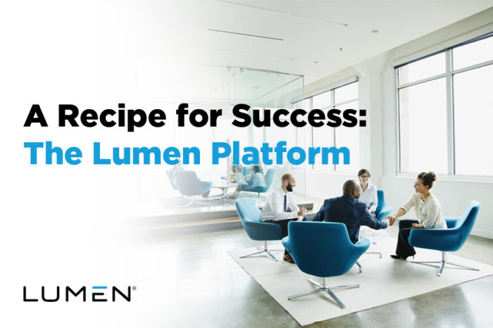 A recipe for success: Using the Lumen Platform to achieve our customers’ desired outcomes and drive sustainability