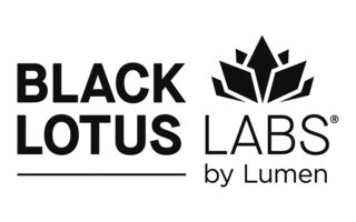 Black Lotus Labs by Lumen Logo with black text on a white background